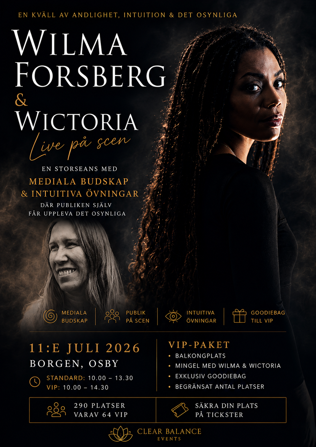 VIP - DET OSYNLIGA med Wilma Forsberg och Wictoria Elvára