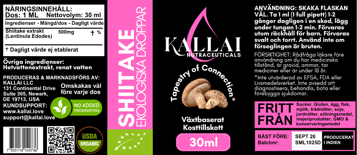 Medlemsgåva Shiitake Balance