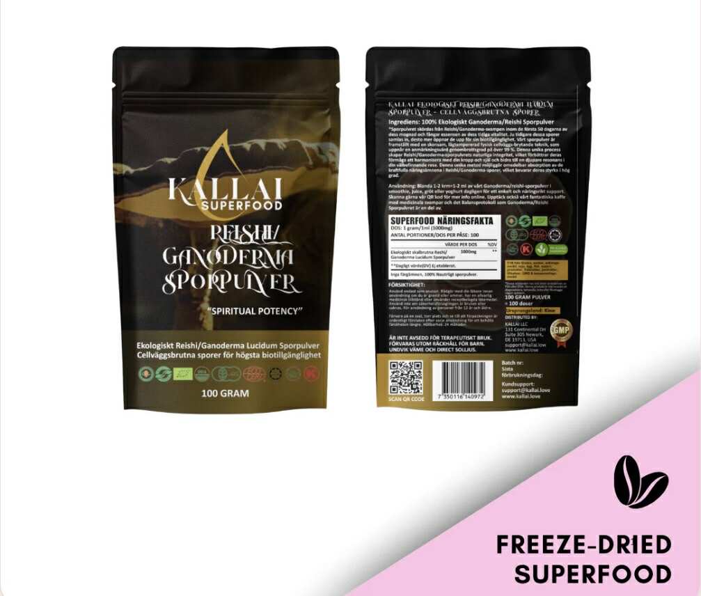 Medlemsgåva Ganoderma Sporpulver